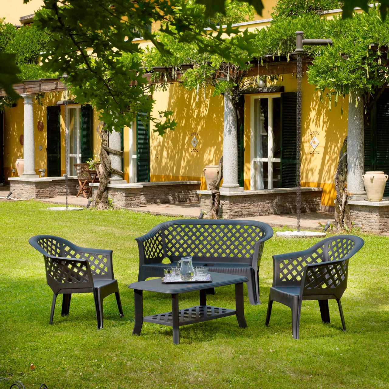 Крісло Progarden LARIO Антрацит (3522) - фото 2 Крісло Progarden LARIO Антрацит (3522) - фото 2