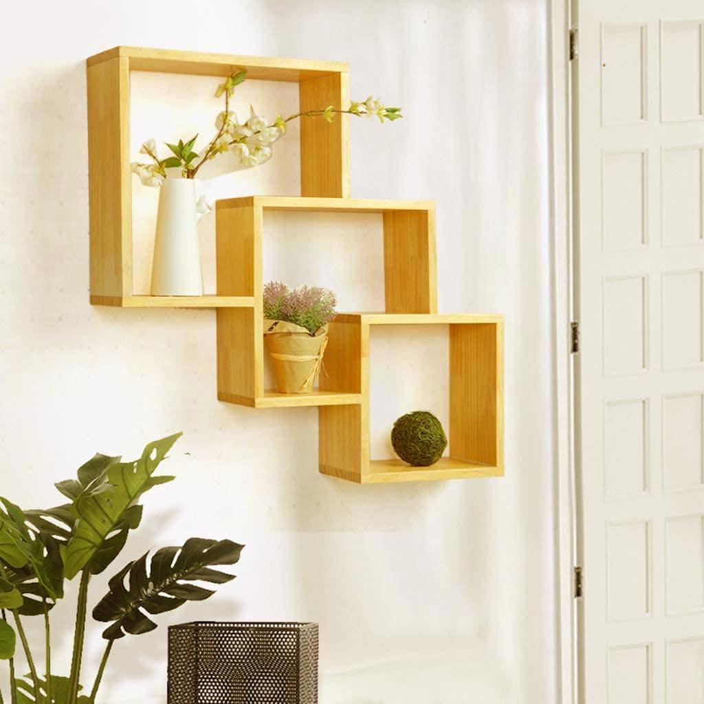 Полка настенная из дерева Самбу Карри (НСП-009203)