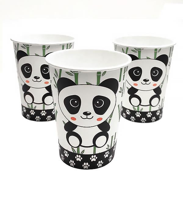 Паперові склянки Пандочка 10 шт. 250 мл