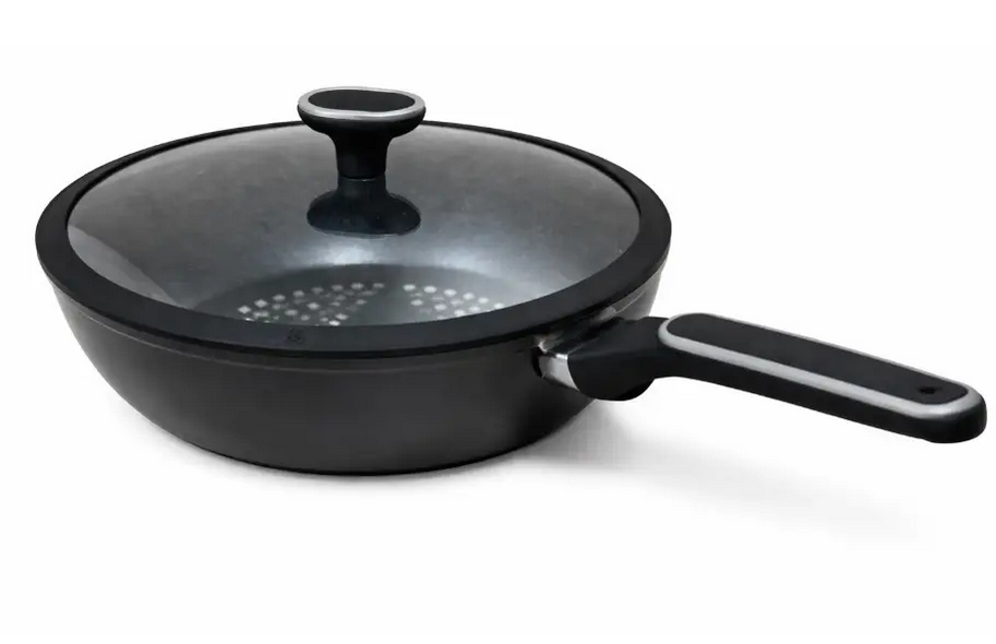 Сковорода Styleberg с бриллиантовым антипригарным покрытием 24 см Черный (ST-3037)