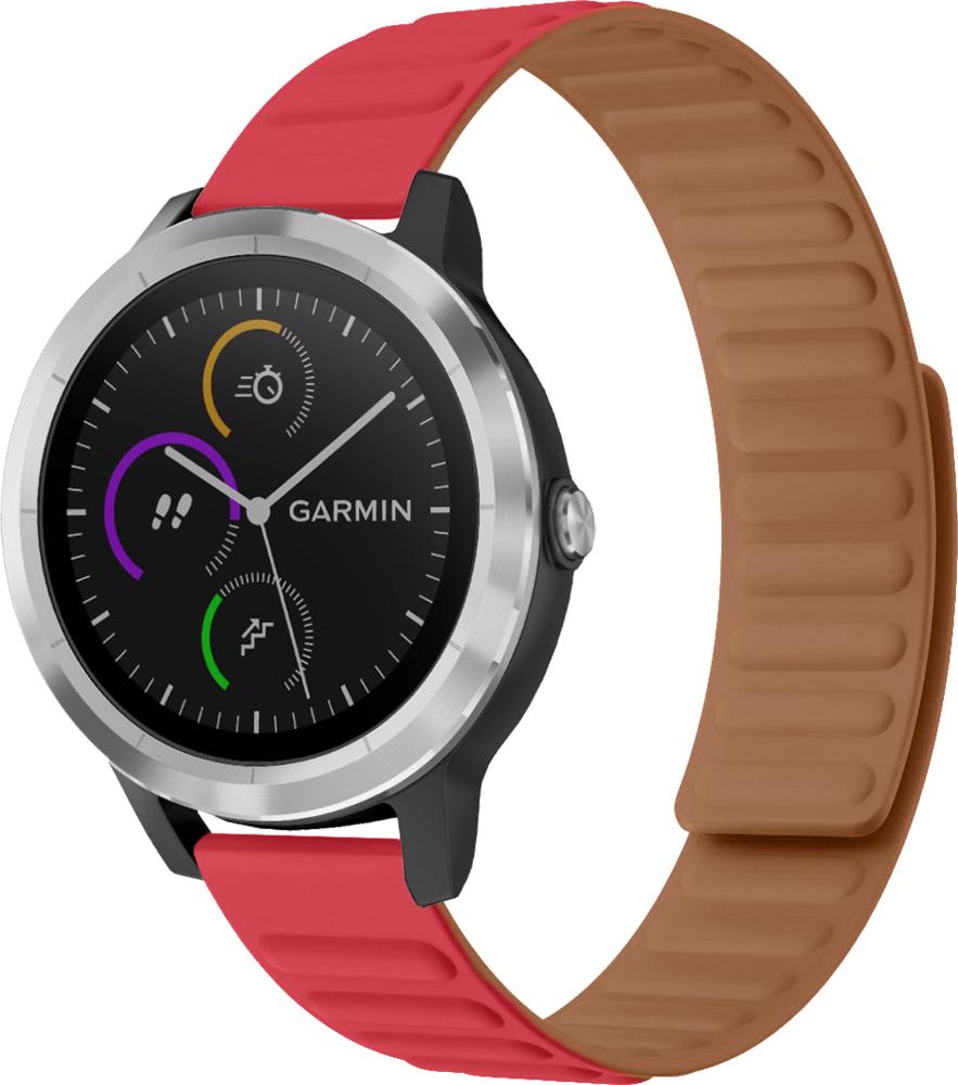 Ремешок Magneter для Garmin Vivoactive 3 Red (26609-2D)
