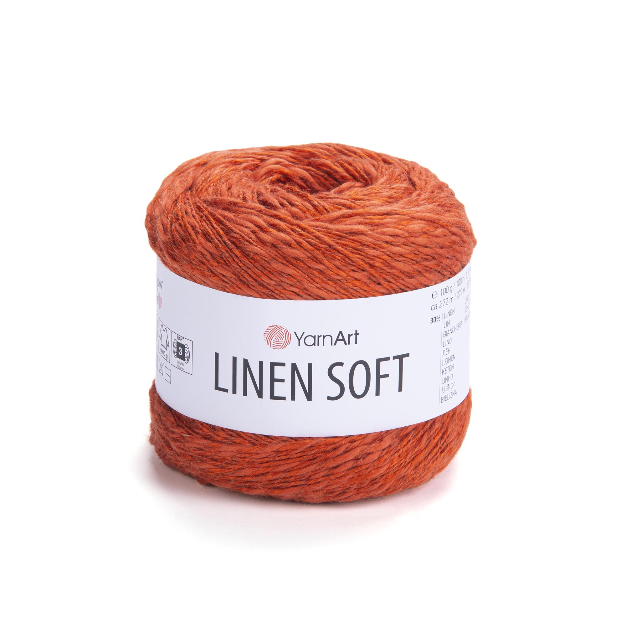 Пряжа YarnArt Linen Soft 7310