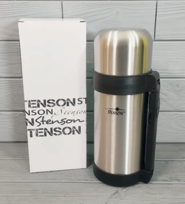 Термос харчовий/питний Stenson MT-0273 2в1 1200 мл з нержавіючої сталі - фото 2 Термос харчовий/питний Stenson MT-0273 2в1 1200 мл з нержавіючої сталі - фото 2