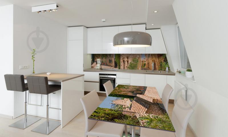 Наклейка виниловая на стол Zatarga «Южный Город» 600х1200 мм Z180647st