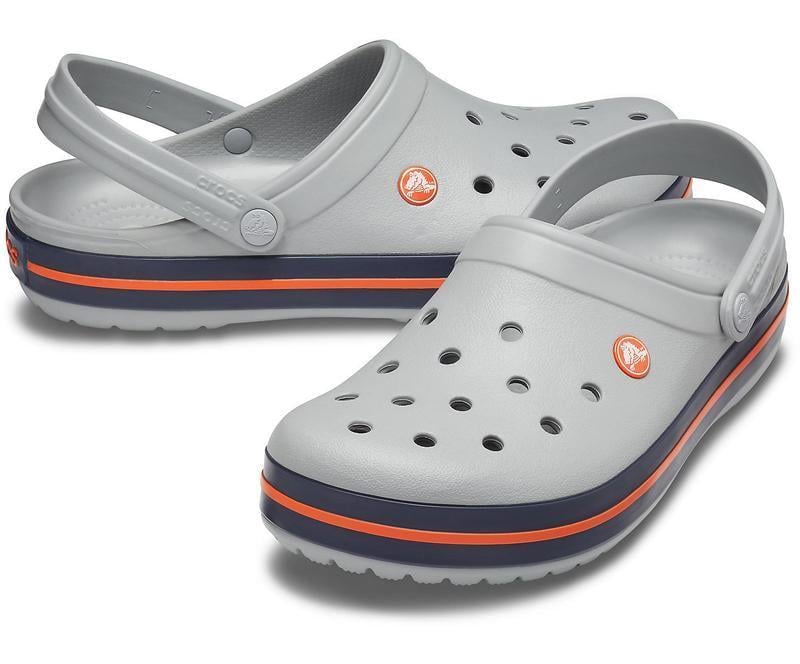 Сабо чоловічі Crocs Crocband Clog Bright Cobalt р. 37-38 Сірий (1010)