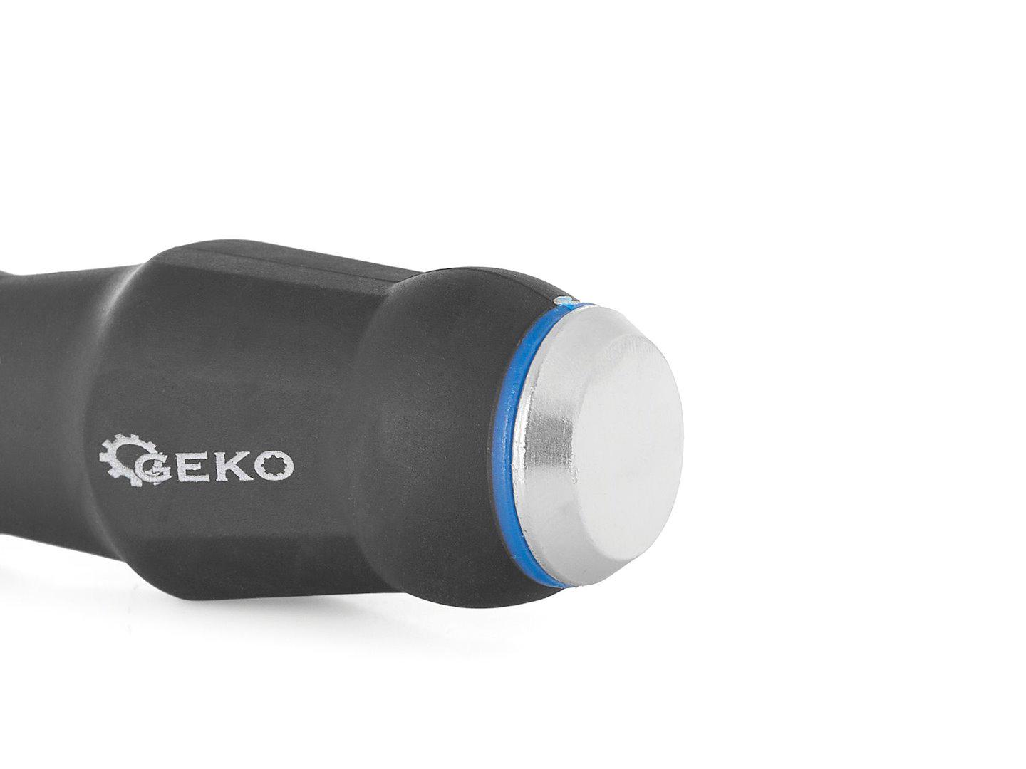 Викрутка ударна плоска GeKo CrV SL 6x150 мм (G32065) - фото 2 Викрутка ударна плоска GeKo CrV SL 6x150 мм (G32065) - фото 2