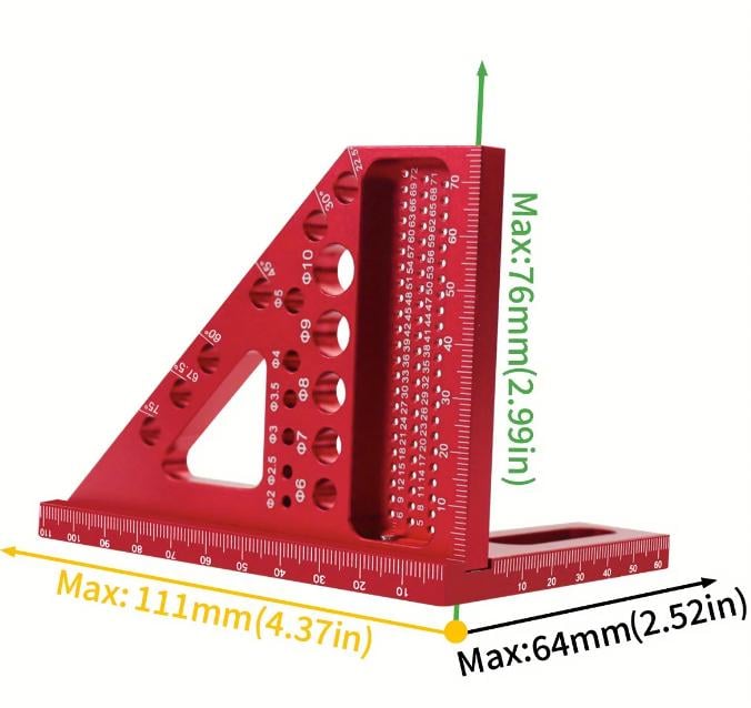 Угольник-высотомер для работы с деревом (1005006997100362) - фото 7 Угольник-высотомер для работы с деревом (1005006997100362) - фото 7
