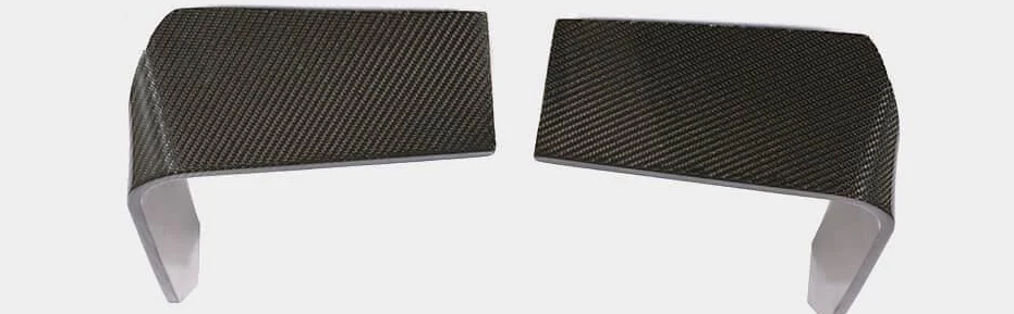 Накладки на противотуманные фары для RS 2016-2019 DDCarbon для Audi ТТ 2014-2023 гг. карбон (133104)