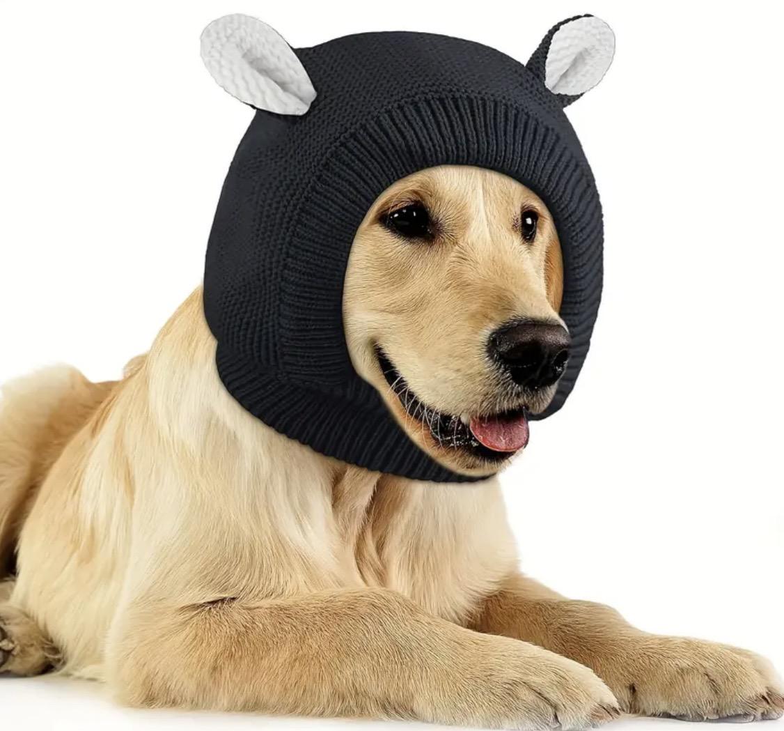 Шапка для собак FIXI S/M Черный (95858) - фото 2 Шапка для собак FIXI S/M Черный (95858) - фото 2