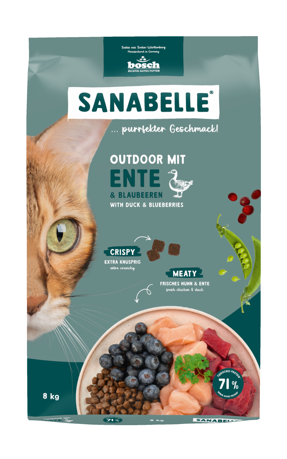 Сухой корм для котов Bosch Sanabelle Outdoor 8 кг
