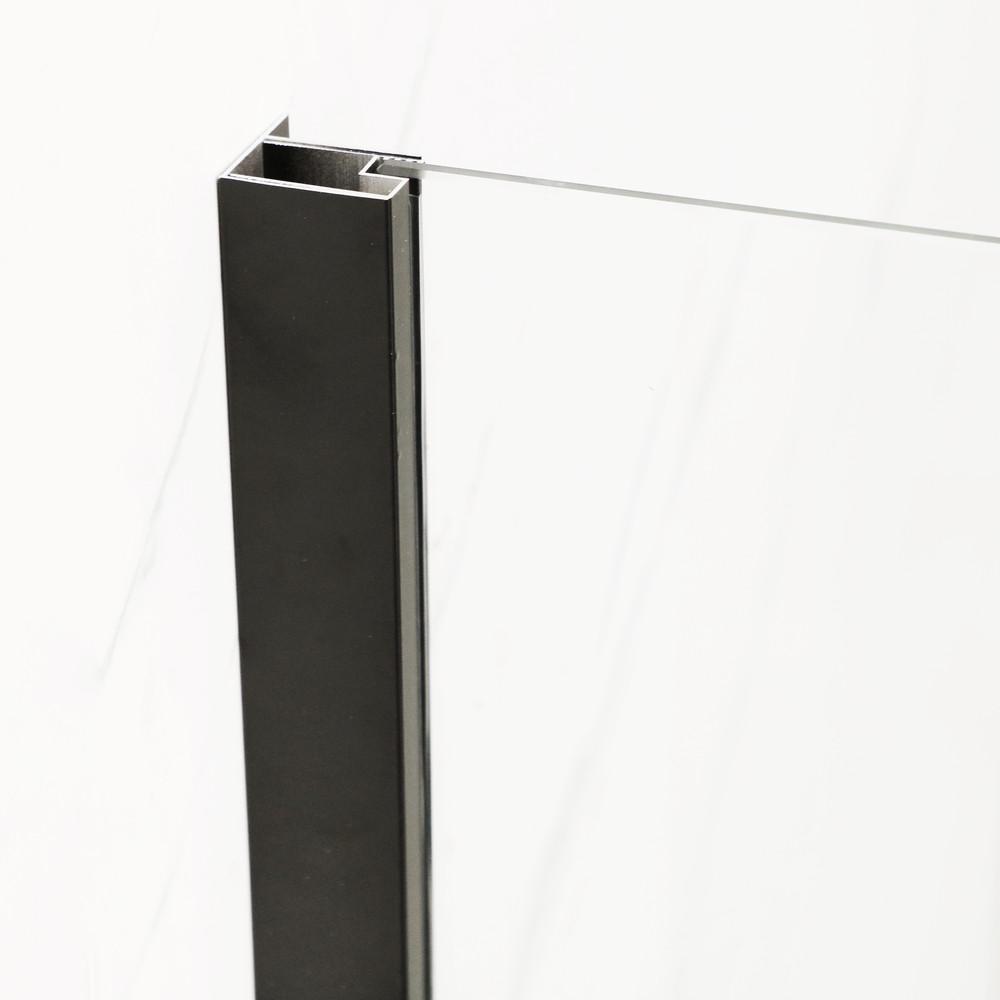 Душевая кабина без поддона MIXXUS Premium DIVERSE SC03-120x80x195-TR прозрачное стекло 6 мм Black (MI6868) - фото 4