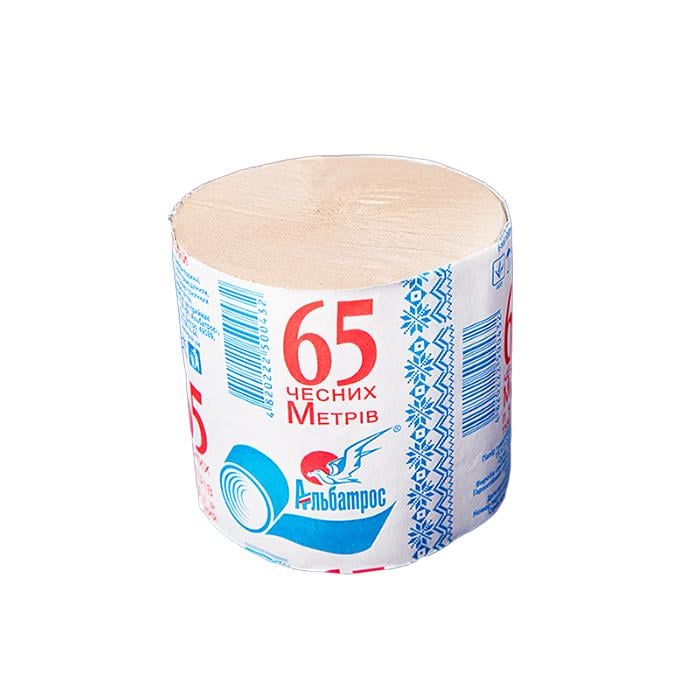 Бумага туалетная 100% макулатура Серый (50 207)