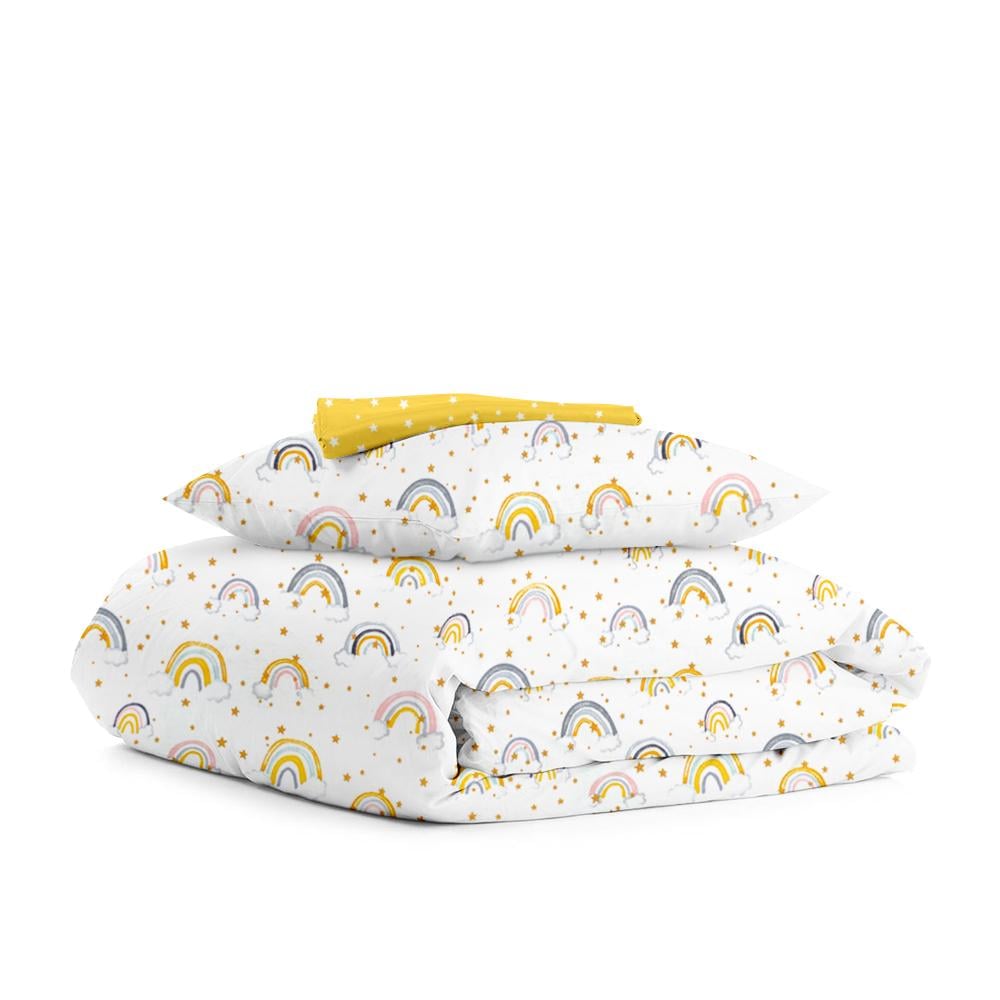 Комплект белья Cosas Rainbows постельного подростковогоS на резинке 155х215 см (4822052097991)