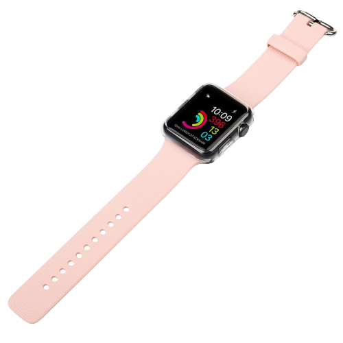 Ремешок JaLi i/Smile для Apple Watch Universal (42 мм/44 мм) IPH1446 Pink (702418) - фото 1