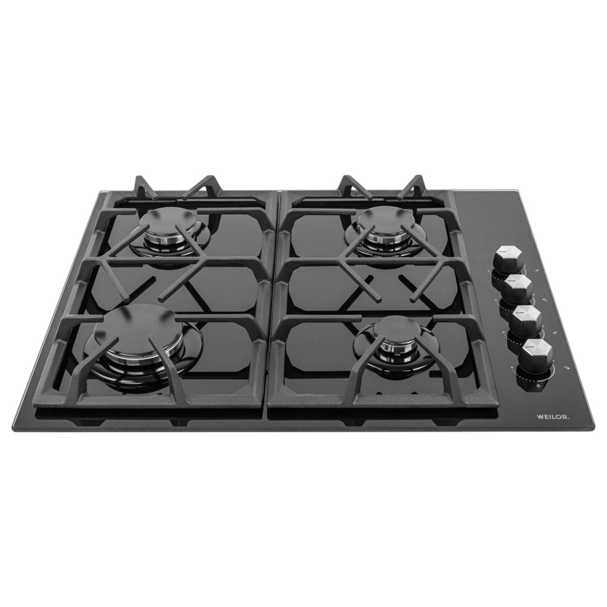 Варильна поверхня газова WEILOR GG 634 BL - фото 2