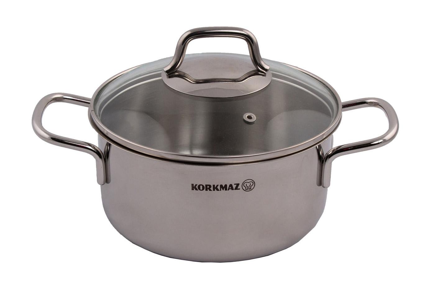 Кастрюля с крышкой Korkmaz perla 14 см 1 л (a1652)