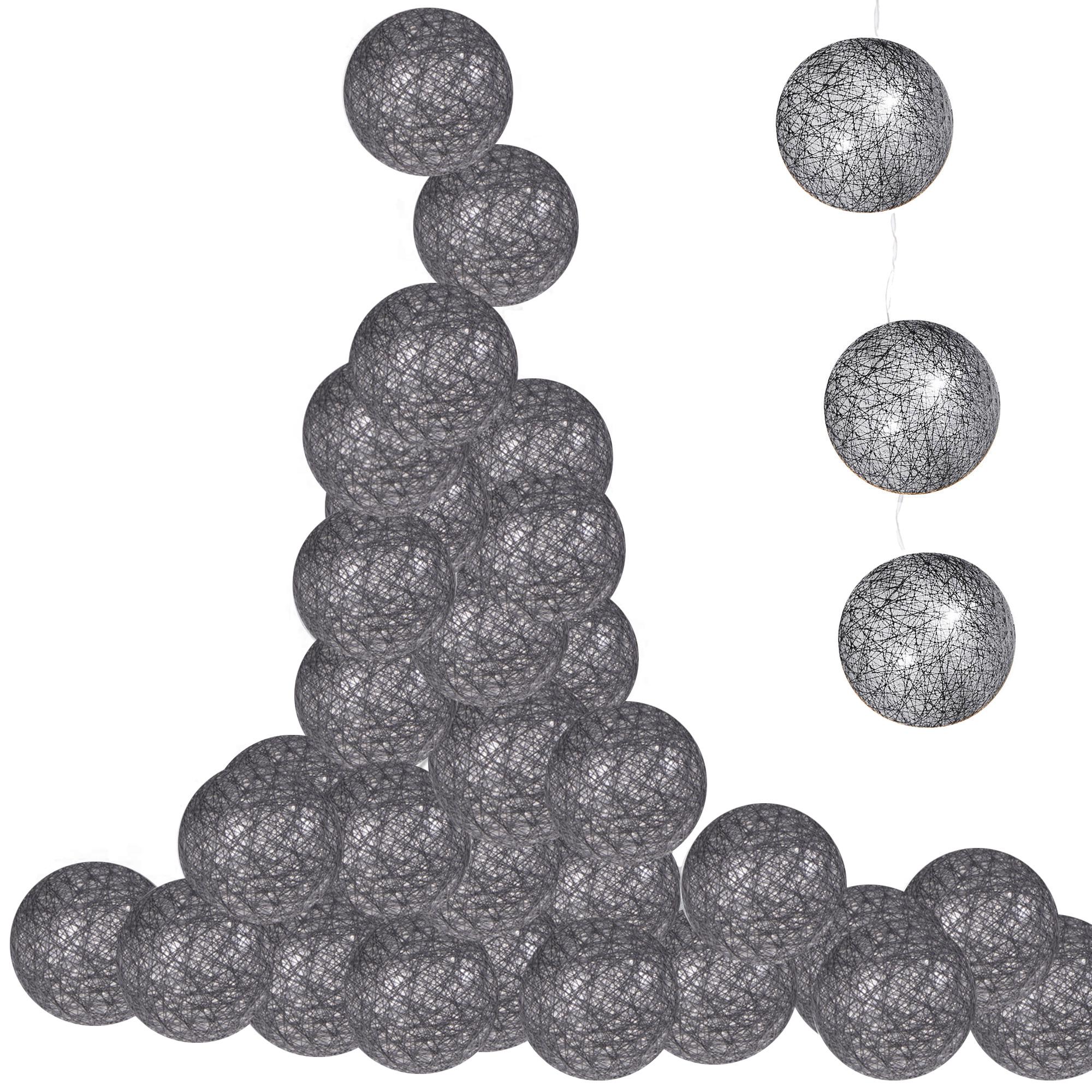 Гірлянда на батарейках Springos Cotton Balls 20 LED 4 м Warm white (CL0047) - фото 6 Гірлянда на батарейках Springos Cotton Balls 20 LED 4 м Warm white (CL0047) - фото 6