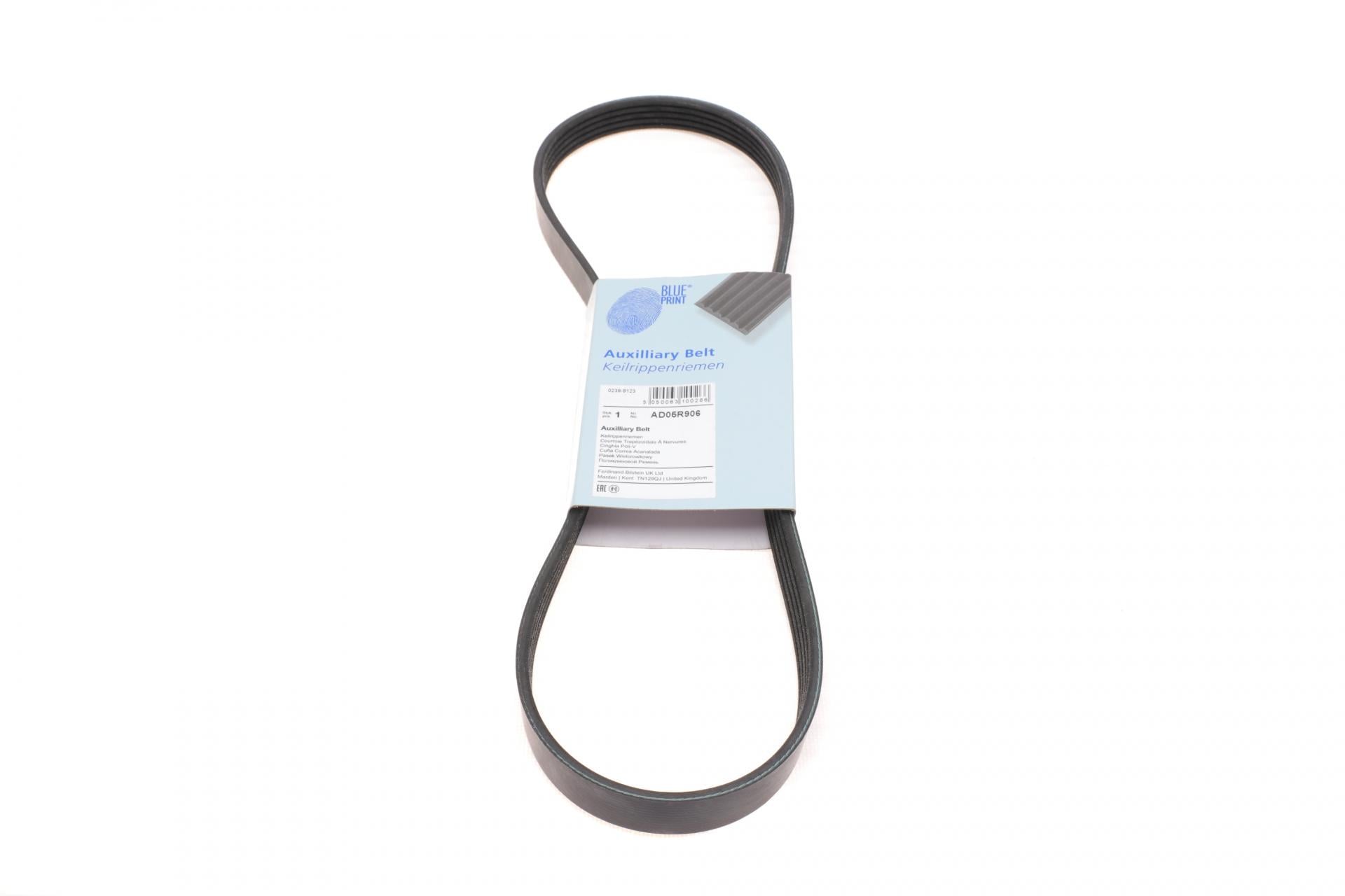 Ремень генератора BLUE PRINT BMW 5 E39 520i/523i/528i 90-/Hyundai XG 3.0-3.5 98-05/ Mitsubishi Colt 1.5 05-12 AD05R906