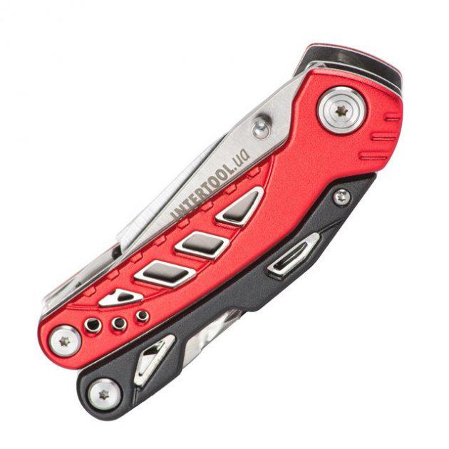 Мультитул Intertool HT-0542 туристичний складаний з чохлом на пояс 11в1 180 мм - фото 4 Мультитул Intertool HT-0542 туристичний складаний з чохлом на пояс 11в1 180 мм - фото 4