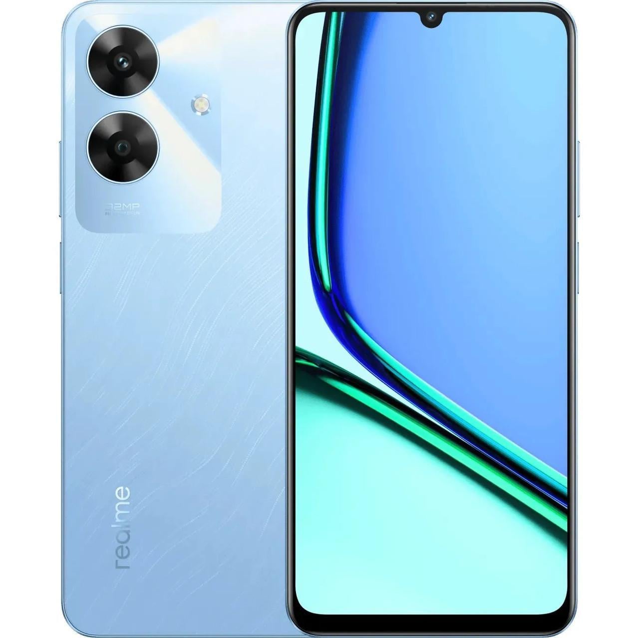 Смартфон Realme Note 60 4/128 GB RMX3933 Блакитний (2598051067) Смартфон Realme Note 60 4/128 GB RMX3933 Блакитний (2598051067)