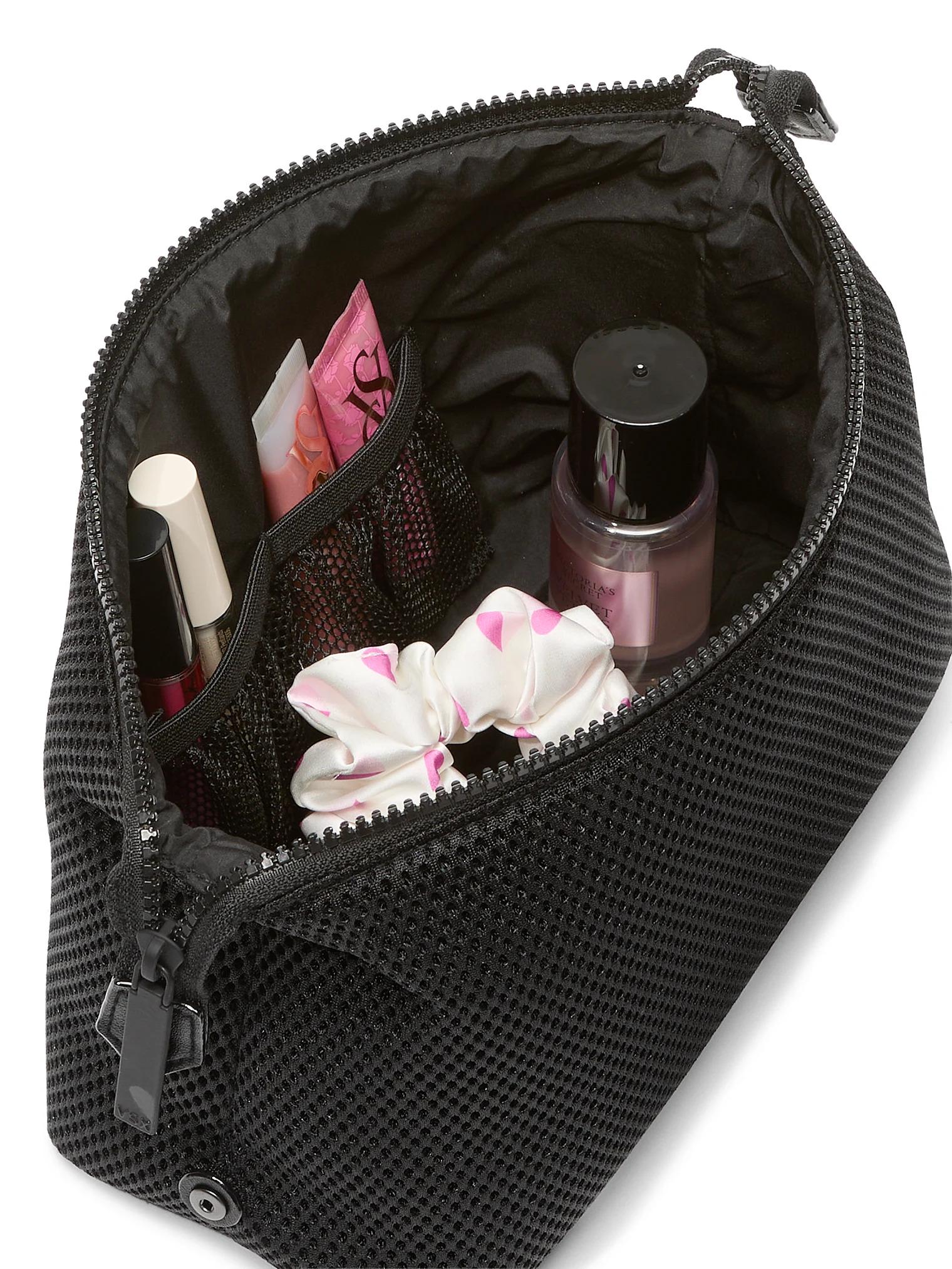 ᐉ Косметичка Victoria's Secret VSX Mesh Snap Makeup Bag Black