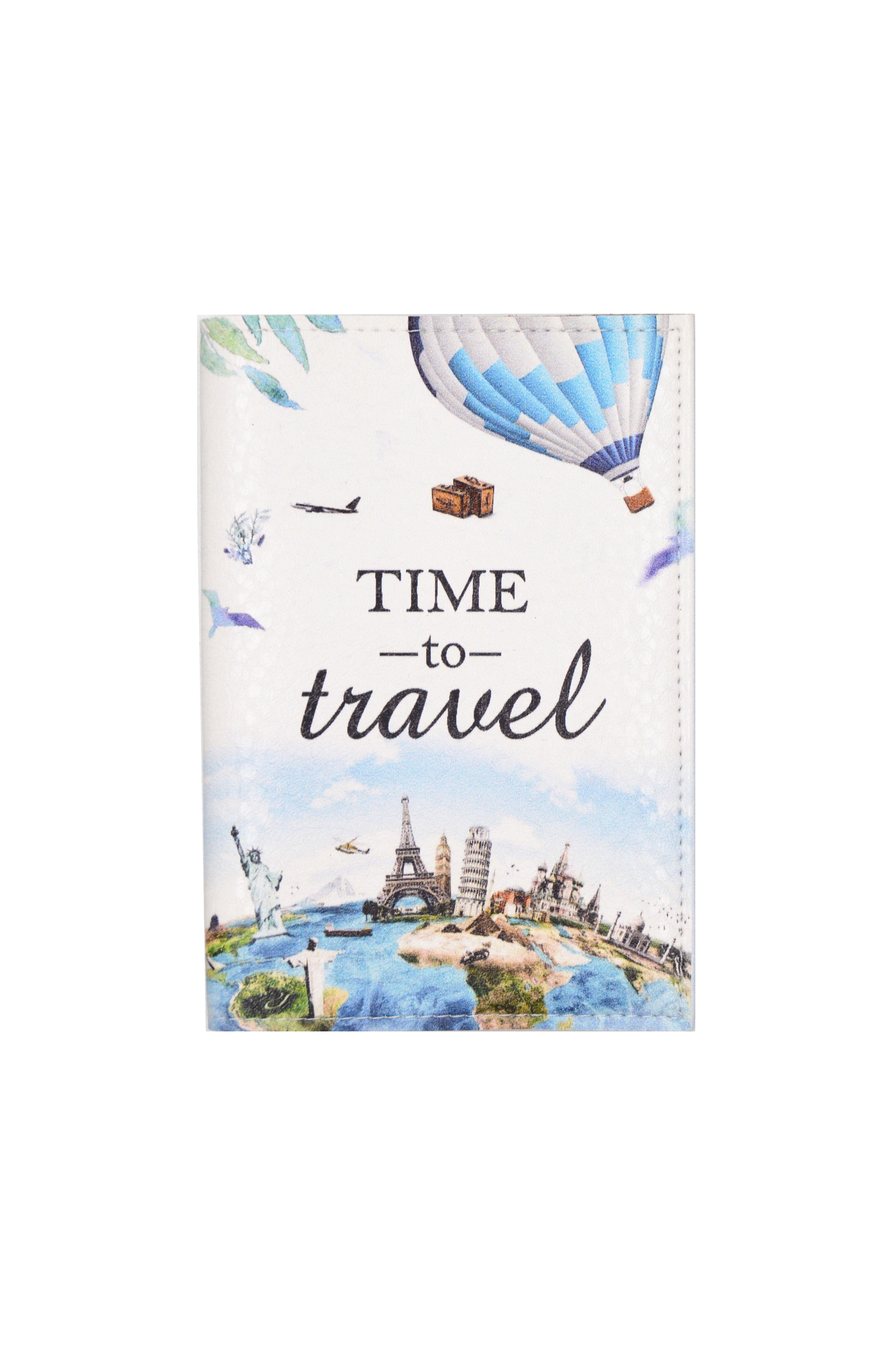 Обложка для паспорта Time to Travel (8343970)