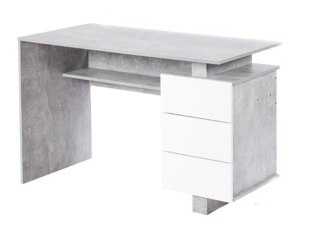 Комп'ютерний стіл СЛТ-4 Бетон індастріал/Білий (14987723) Комп'ютерний стіл СЛТ-4 Бетон індастріал/Білий (14987723)