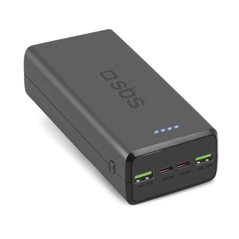 Повербанк SBS Portable 20W 30000 mAh Black (TTBB30000PD20K)