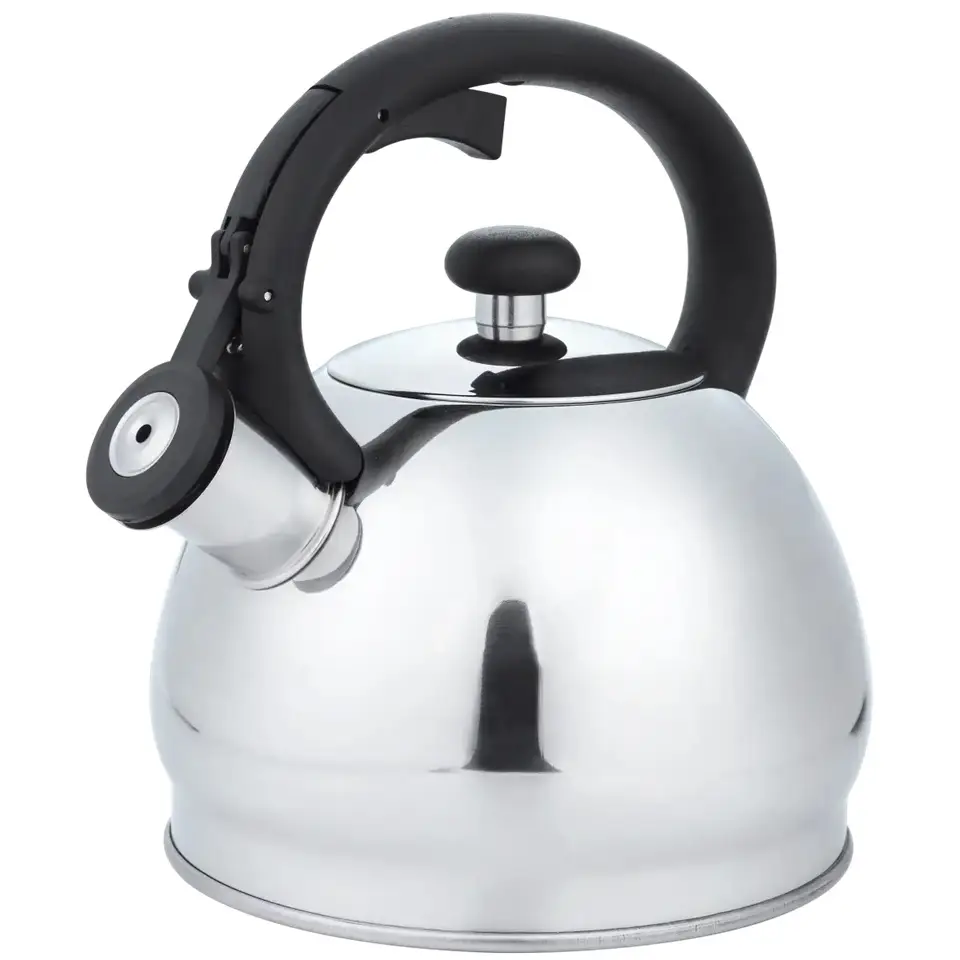 Чайник со свистком Gusto Гарсон GT-1425-18 1,8 л Серебристый (8-6-5090632)