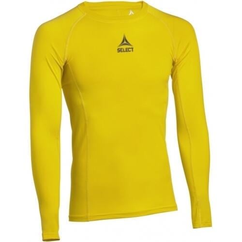 Термофутболка с длинными рукавами Select BASELAYER SHIRT WITH LONG SLEEVES L/S 2XL Желтый (623540-555)