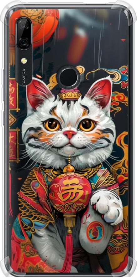 Чехол на Huawei Y9 Prime 2019 China Cat v2 (6135sp-1736-42517) Чехол на Huawei Y9 Prime 2019 China Cat v2 (6135sp-1736-42517)