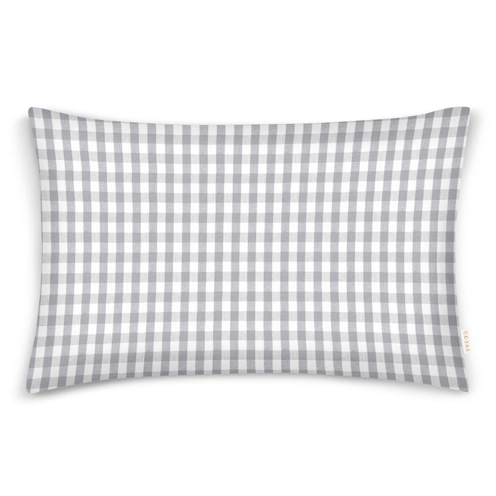 Наволочка детская ранфорс Cosas GRAY CHECK 40х60 см (4822052401217)