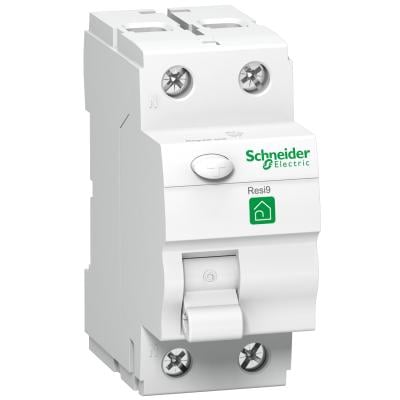 Пристрій захисного відключення Schneider Electric Resi9 2P 25А 30 мА AC R9R11225