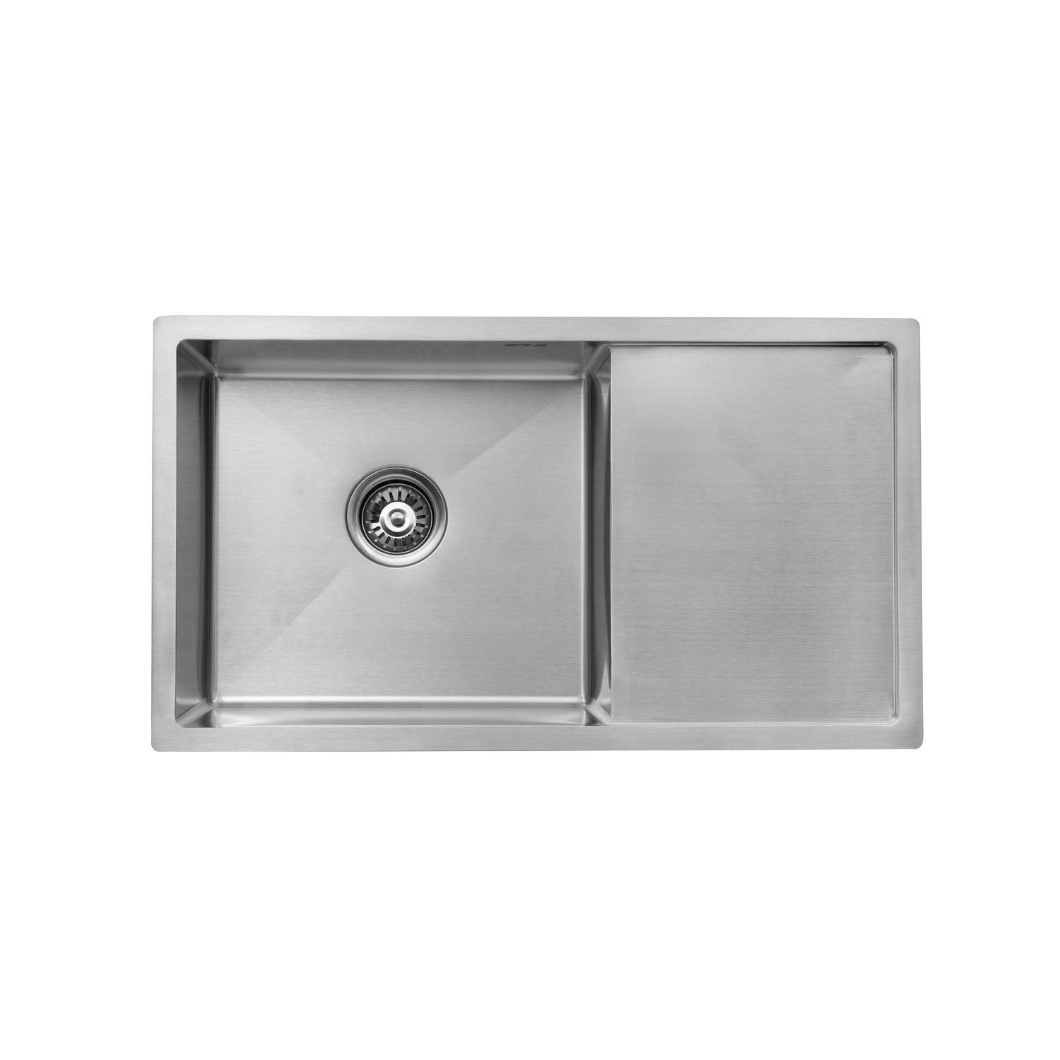 Мойка кухонная Kroner CV025274 прямоугольная из нержавеющей стали 780x440 мм (136882)