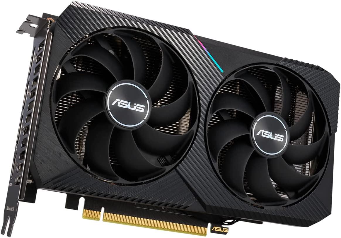 Відеокарта Asus GeForce RTX 3050 8 GB GDDR6 DUAL OC DUAL-RTX3050-O8G (90YV0HH0-M0NA00) - фото 6 Відеокарта Asus GeForce RTX 3050 8 GB GDDR6 DUAL OC DUAL-RTX3050-O8G (90YV0HH0-M0NA00) - фото 6