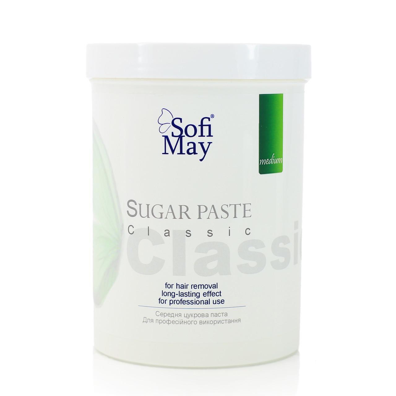 Цукрова паста для шугарингу Sofi May Classic Medium 1400 г