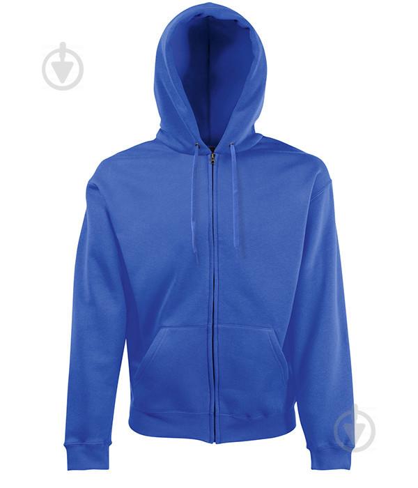 Толстовка Fruit of the Loom Classic hooded sweat jacket S Ярко-Синий (062062051S)