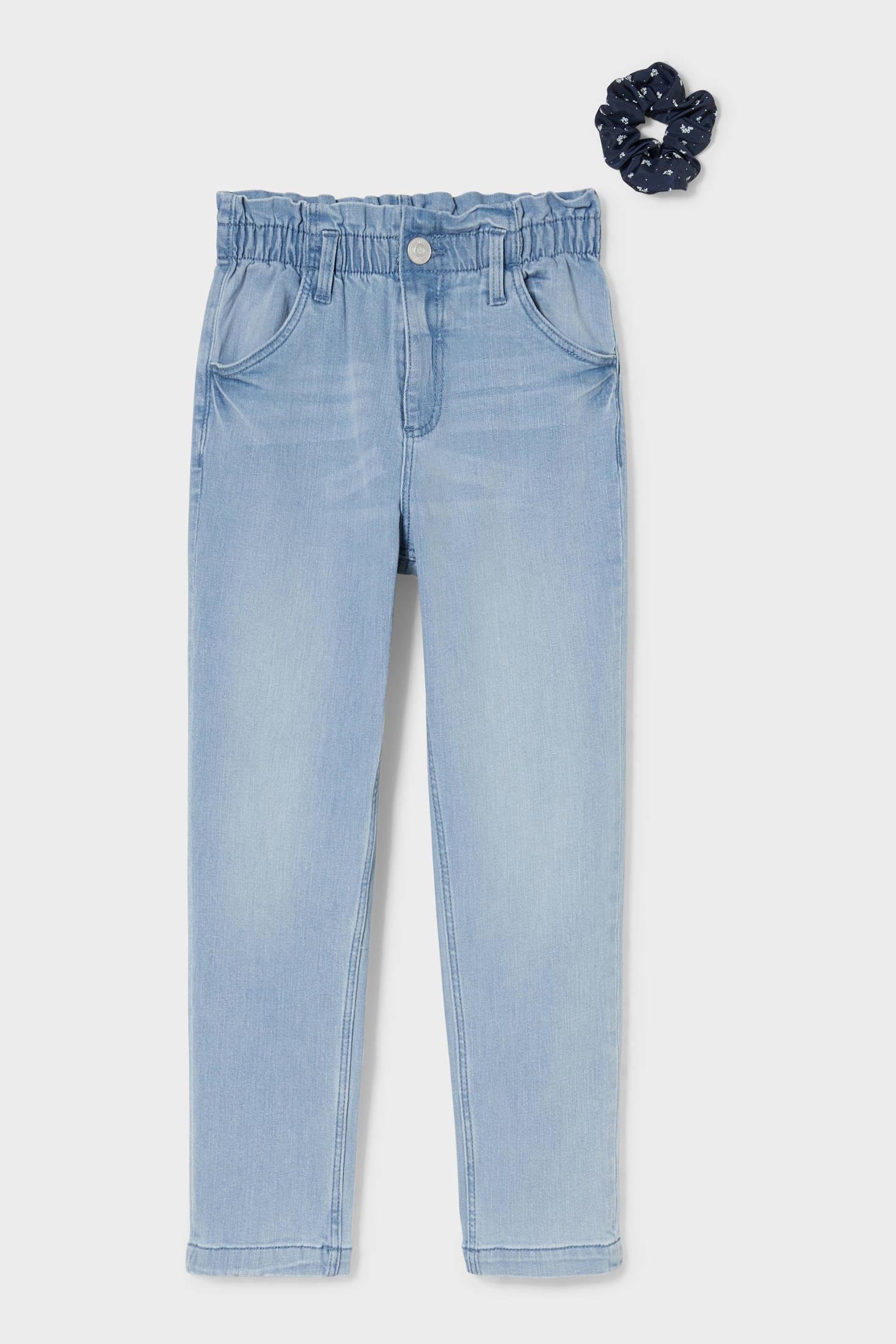 Джинсы C&A для девочки 146 размер Голубой (2119620)