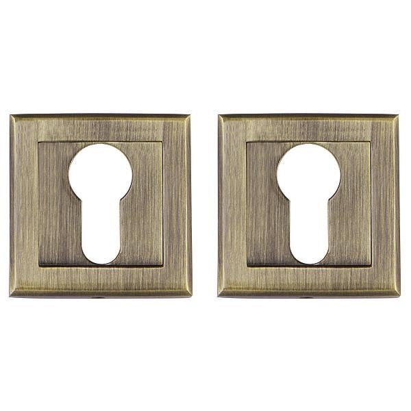 Накладка под цилиндр Punto ET QL ABG-6 Зеленый/Бронзовый