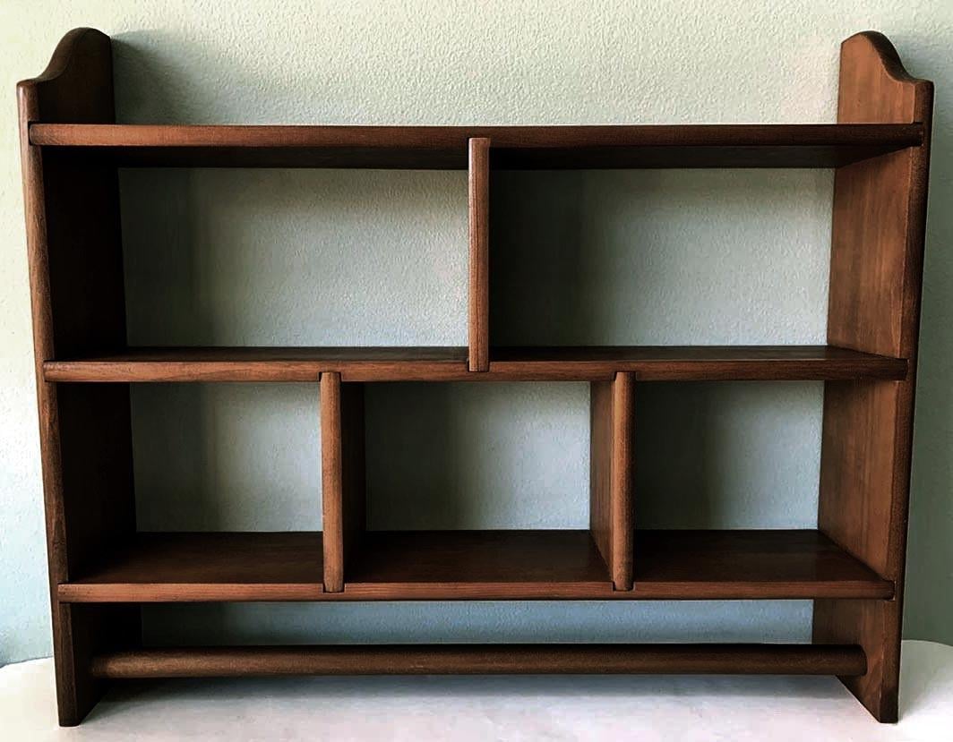 Полка для ванной из дерева Норхайде Капучино (ВНП/010109)