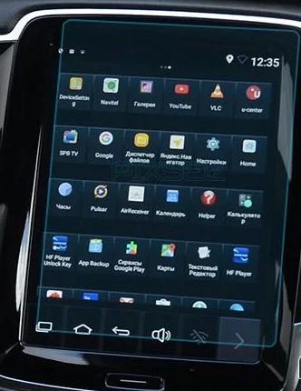 Защитное стекло Pixsel гибридное матовое на монитор Volvo XC 90 8,9" 2019
