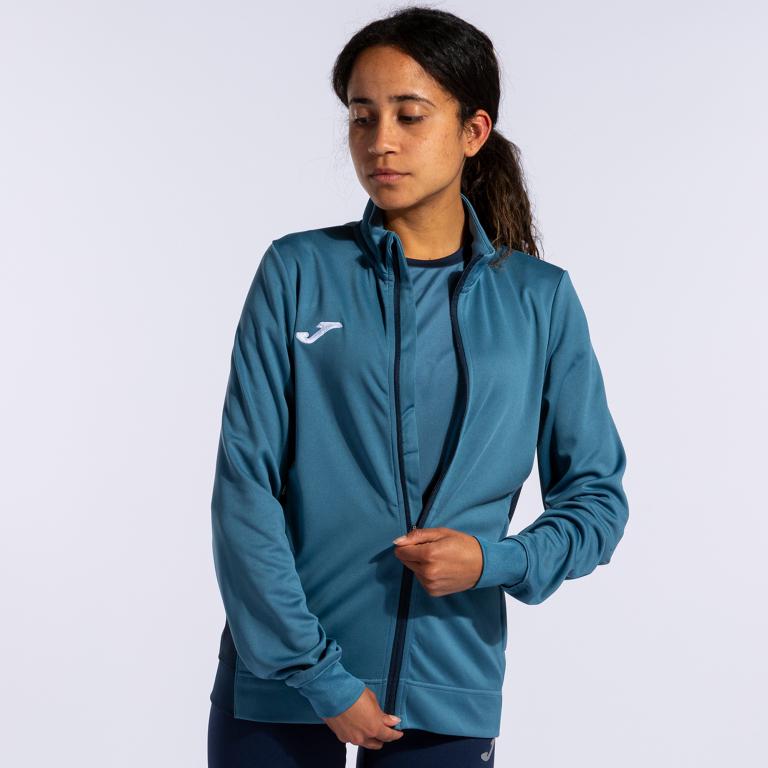 Олимпийка Joma 901679.770 Winner Ii Full Zip Sweatshirt S Blue (8445456386131)