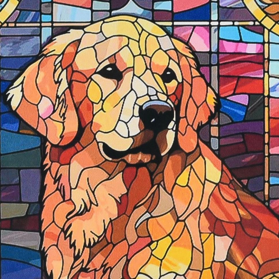 Алмазна мозаїка Strateg Промінь вірності 30х30 см Різнокольоровий (VM-127-A-361)