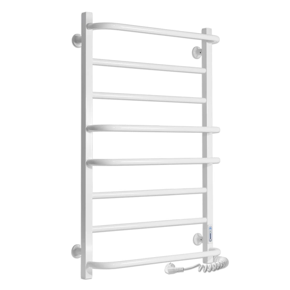 Полотенцесушитель электрический Laris Зебра Комфорт ЧК8 подключение справа 500х800 мм Белый (77700095)