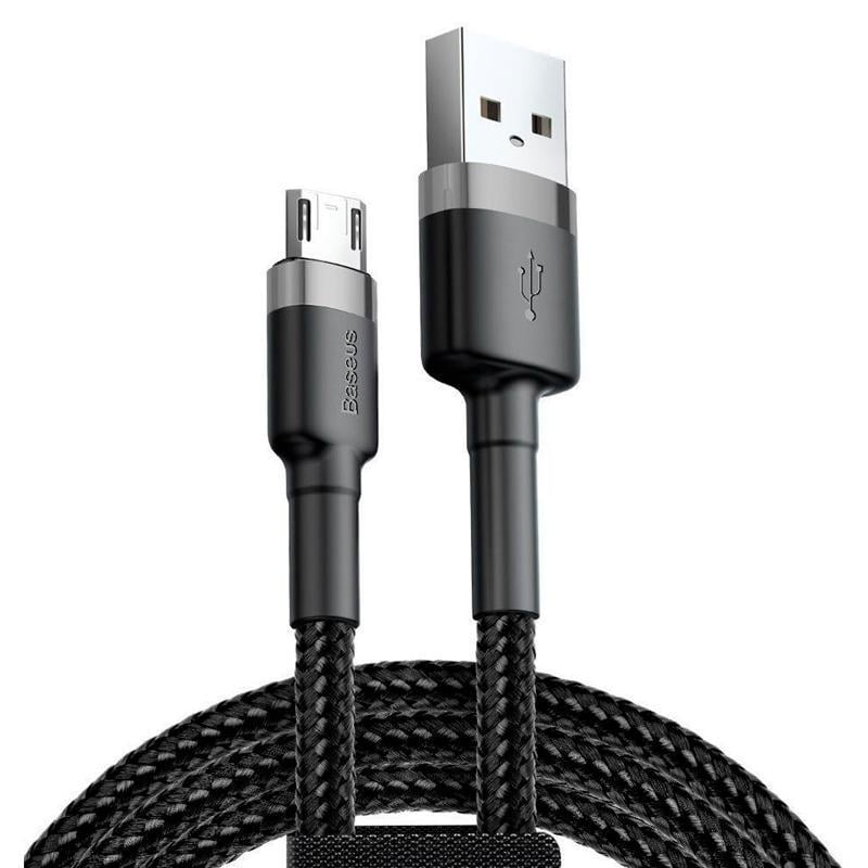 Кабель USB Baseus Cafule MicroUSB CAMKLF-CG1 2 м Black