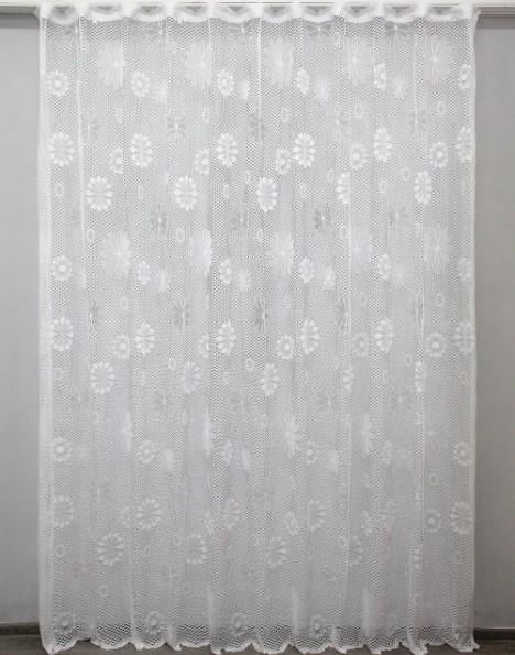 Тюль сетка 2,7 м Белый (1218т)