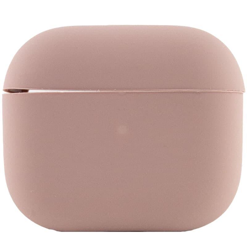 Футляр силиконовый противоударный для наушников AirPods 3 Pink Sand