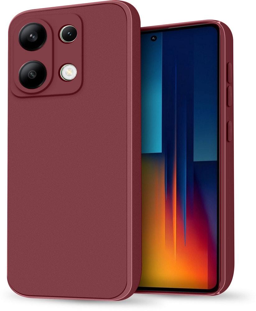 Силиконовый чехол HardCorner Xiaomi Poco M6 Pro (с микрофиброй) Wine (35431-42) Силиконовый чехол HardCorner Xiaomi Poco M6 Pro (с микрофиброй) Wine (35431-42)