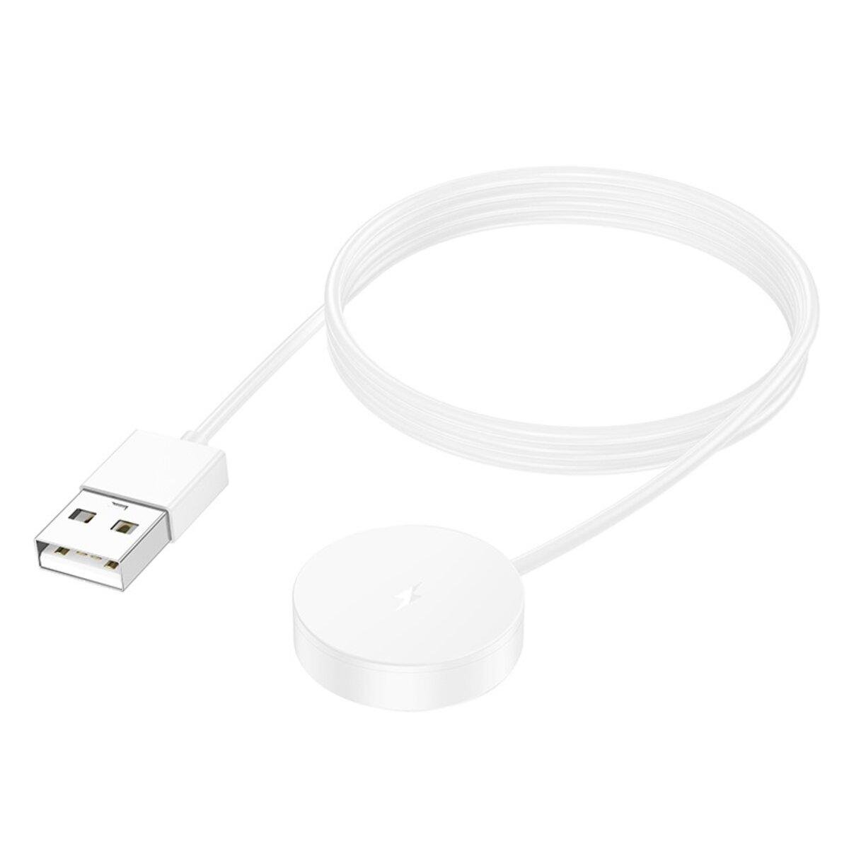 Зарядний пристрій для смарт-годинника Hoco Y29 Smart sports watch charging cable бездротовий 60 см White (6942007648530) - фото 2 Зарядний пристрій для смарт-годинника Hoco Y29 Smart sports watch charging cable бездротовий 60 см White (6942007648530) - фото 2