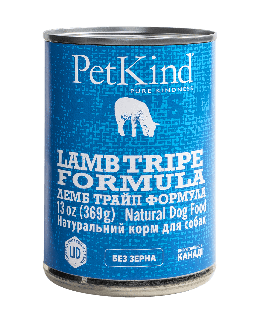 Вологий корм для собак PetKind Lamb Tripe ягня та індичка 369 г (PK00540)